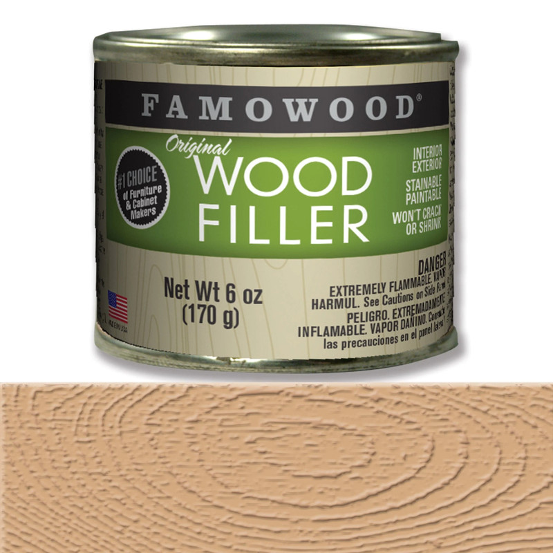 Wood Filler - Solvent Based - 6 oz - Color:Fir